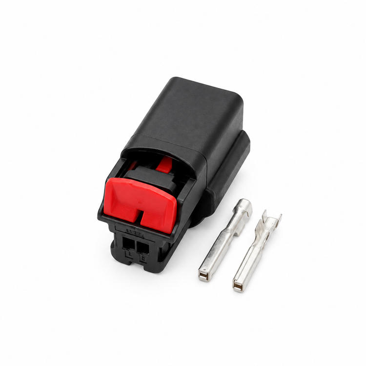 2 Pin Front Bumper Sensor Connector Plug 31402-2110 31403-2110 – Fits Ford Opel Chevrolet Radar Probe / – AX0279 – image 1