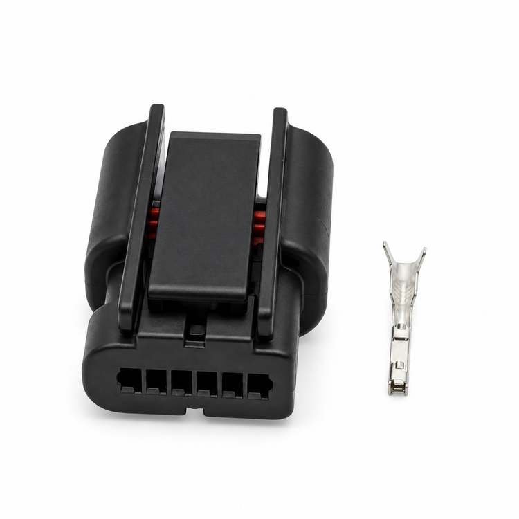 6 Pin Rearview Camera Connector Plug 3705A-01-001A – Finder Radar Parking Sensor Wiring Harness – AX0281 – image 2