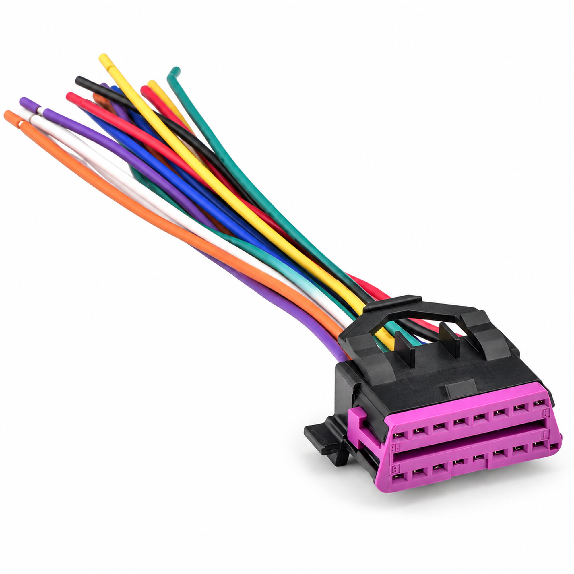 Pre-wired 16 Pin Diagnostic OBD2 Connector Harness 3A0972695A for VW Audi Plug – AX0290 – image 1
