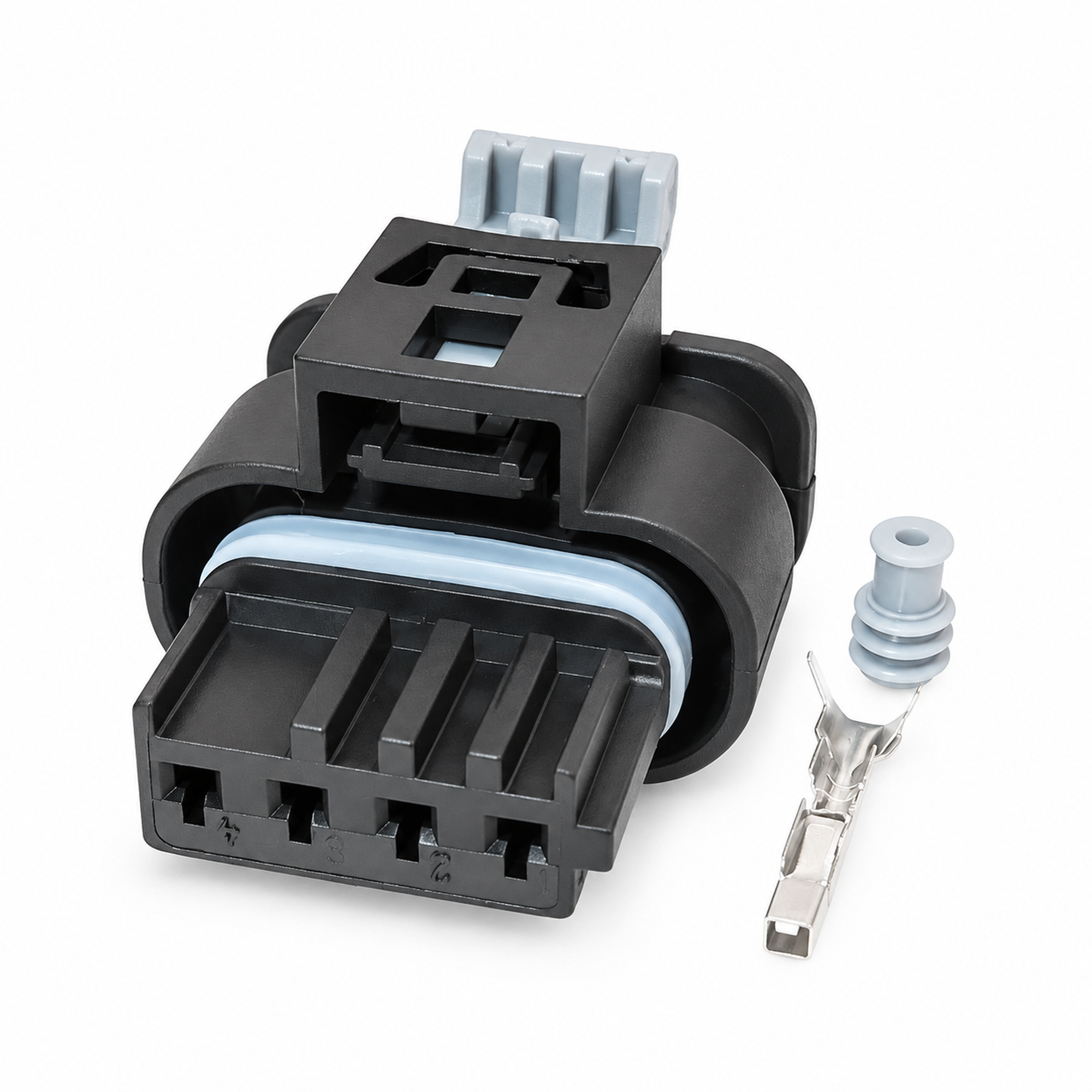 4 Pin Radiator Shutter Connector Plug for Mercedes W177 W204 W205 W213 W118 GLC CLA – AX0296/Unwired – image 3