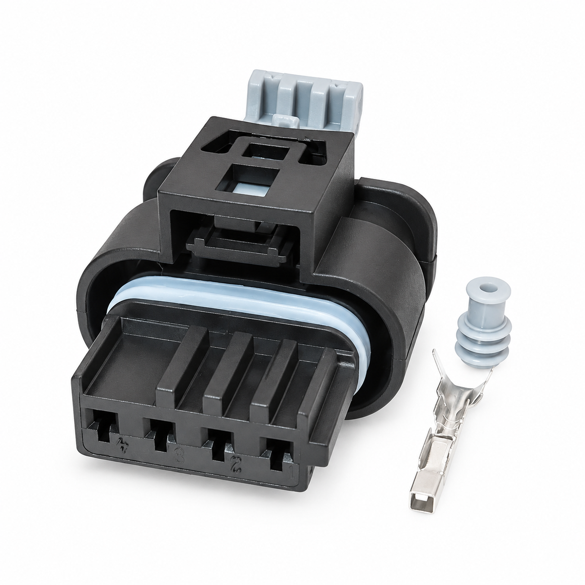 4 Pin Radiator Shutter Connector Plug for Mercedes W177 W204 W205 W213 W118 GLC CLA – AX0296/Unwired – image 3