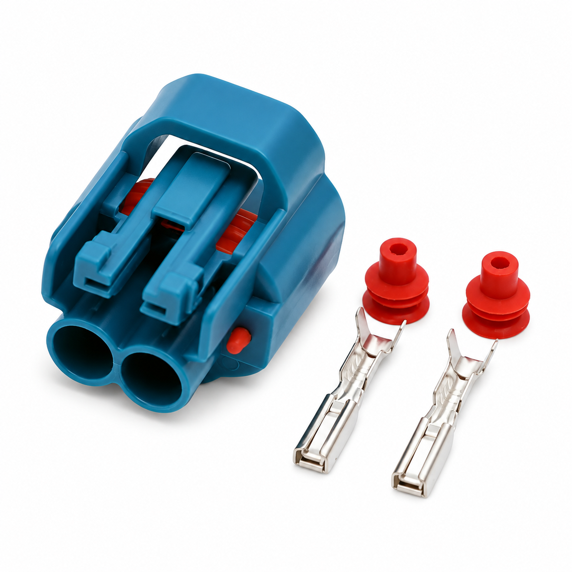 2 Pin Waterproof Auto Connector Plug for Side Light 90980-11156 / 6189-0031 – AX088/2pinBlue – image 1