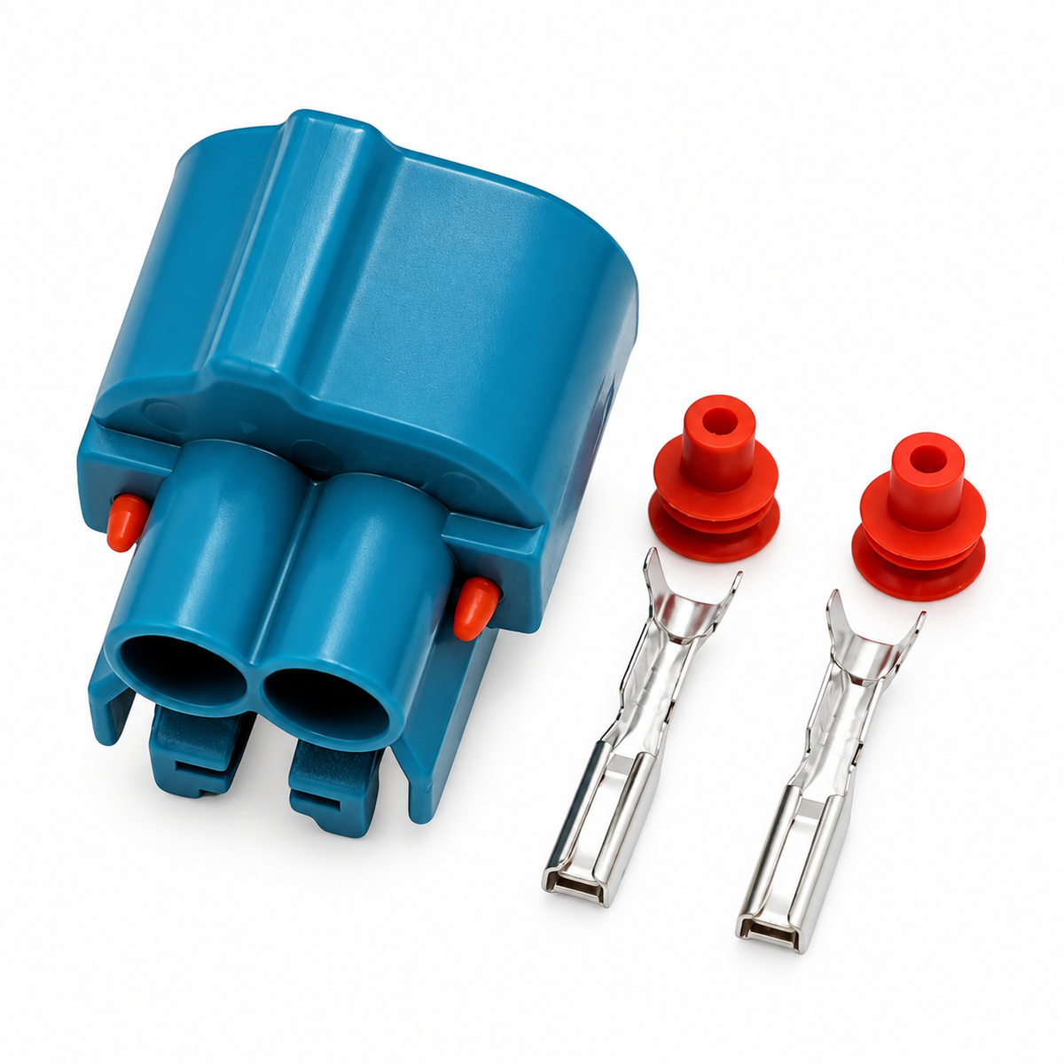 2 Pin Waterproof Auto Connector Plug for Side Light 90980-11156 / 6189-0031 – AX088/2pinBlue – image 3