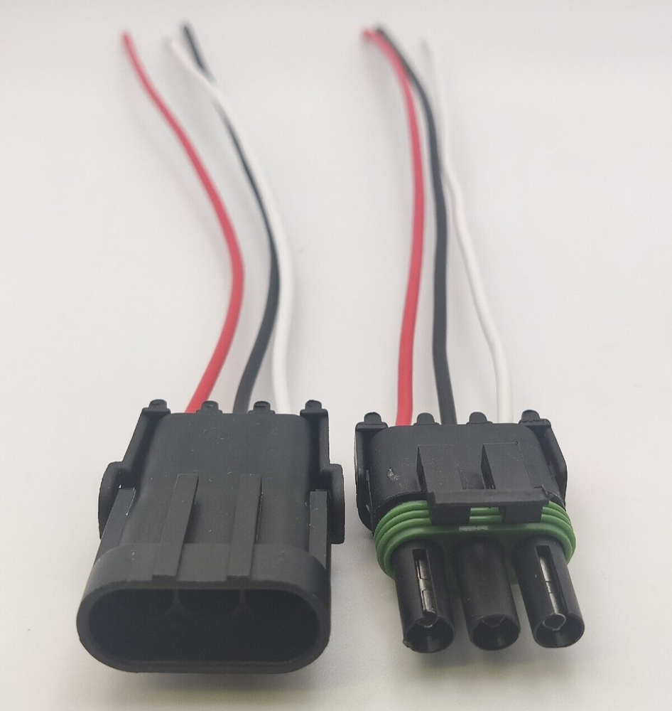 Weather Pack 3 Pin Connectors 5 Sets 12-16 Awg Used For Cars | Meses Sin Interés - Foto 6
