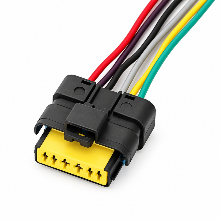 MAF C Mass Air Flow Meter Sensor 6 Pin 5WK9620 Connector Plug Wiring Harness Loom – B3/CABLE – image 2