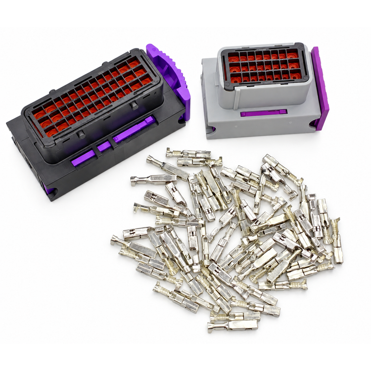 24 / 39 Pin - ECUMaster EMU Black Connector Kit - ECU Plug Housings & Terminals – BA041/kit – image 2