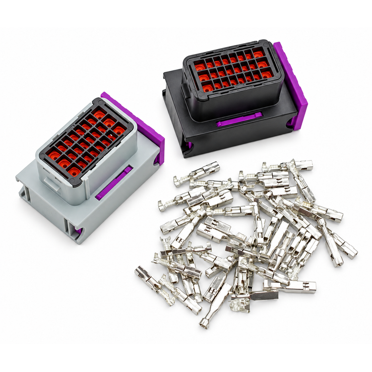 24 Pin - ECUMaster EMU Classic Connector Kit - ECU Plug Housings & Terminals – BA043/kit – image 3