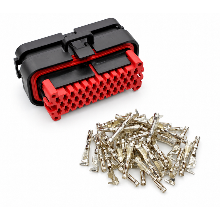 35 Pin - ECUMaster ADU Connector Kit - Display Unit Plug Housings & Terminals – BA045/kit – image 1