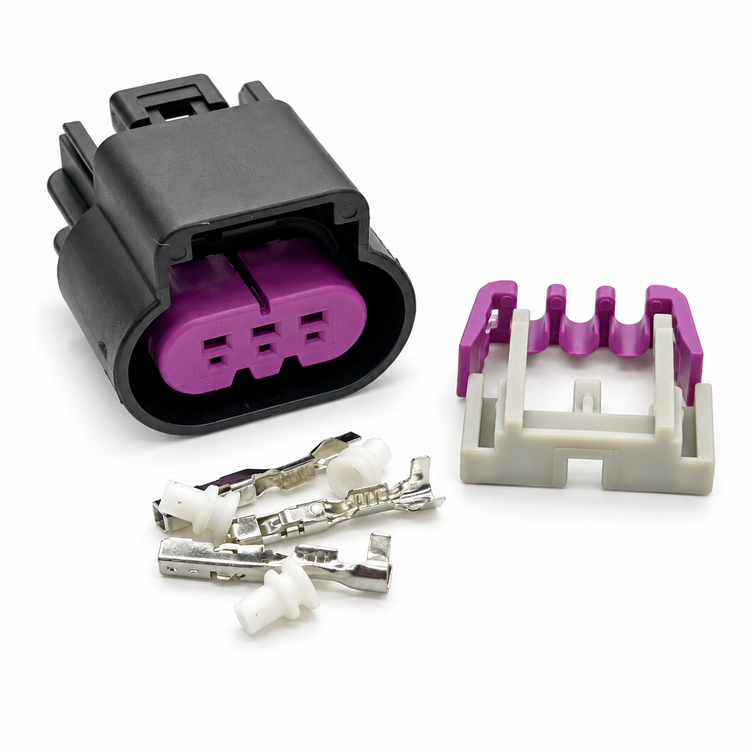 3 Pin Flex Fuel Ethanol E85 Sensor Connector Plug Kit with Terminals & Seals – BA046/3pin – image 2