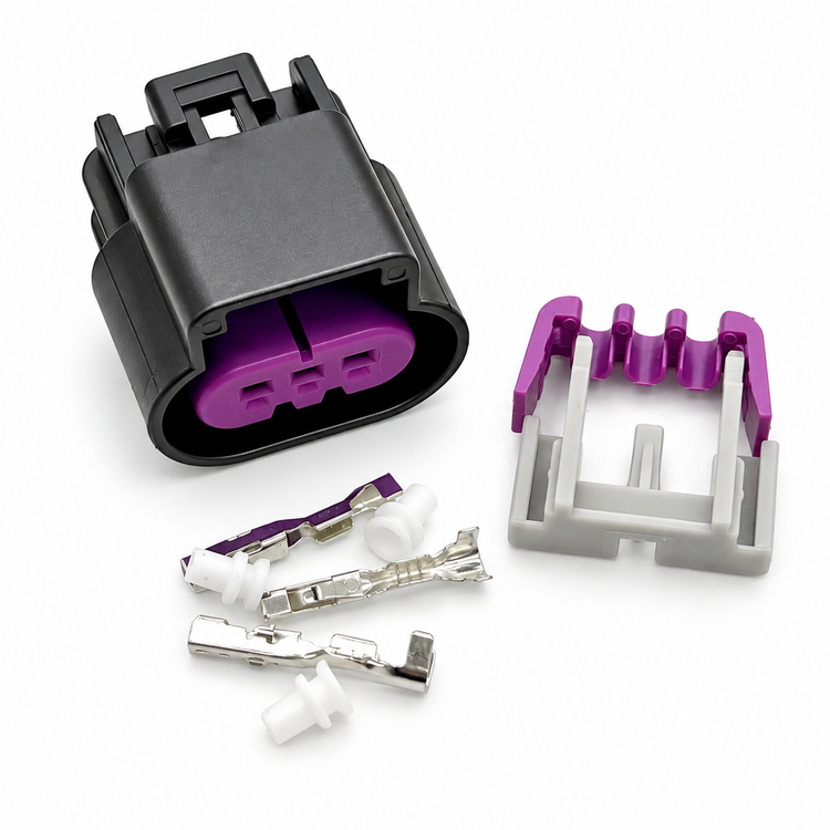 3 Pin Flex Fuel Ethanol E85 Sensor Connector Plug Kit with Terminals & Seals – BA046/3pin – image 3