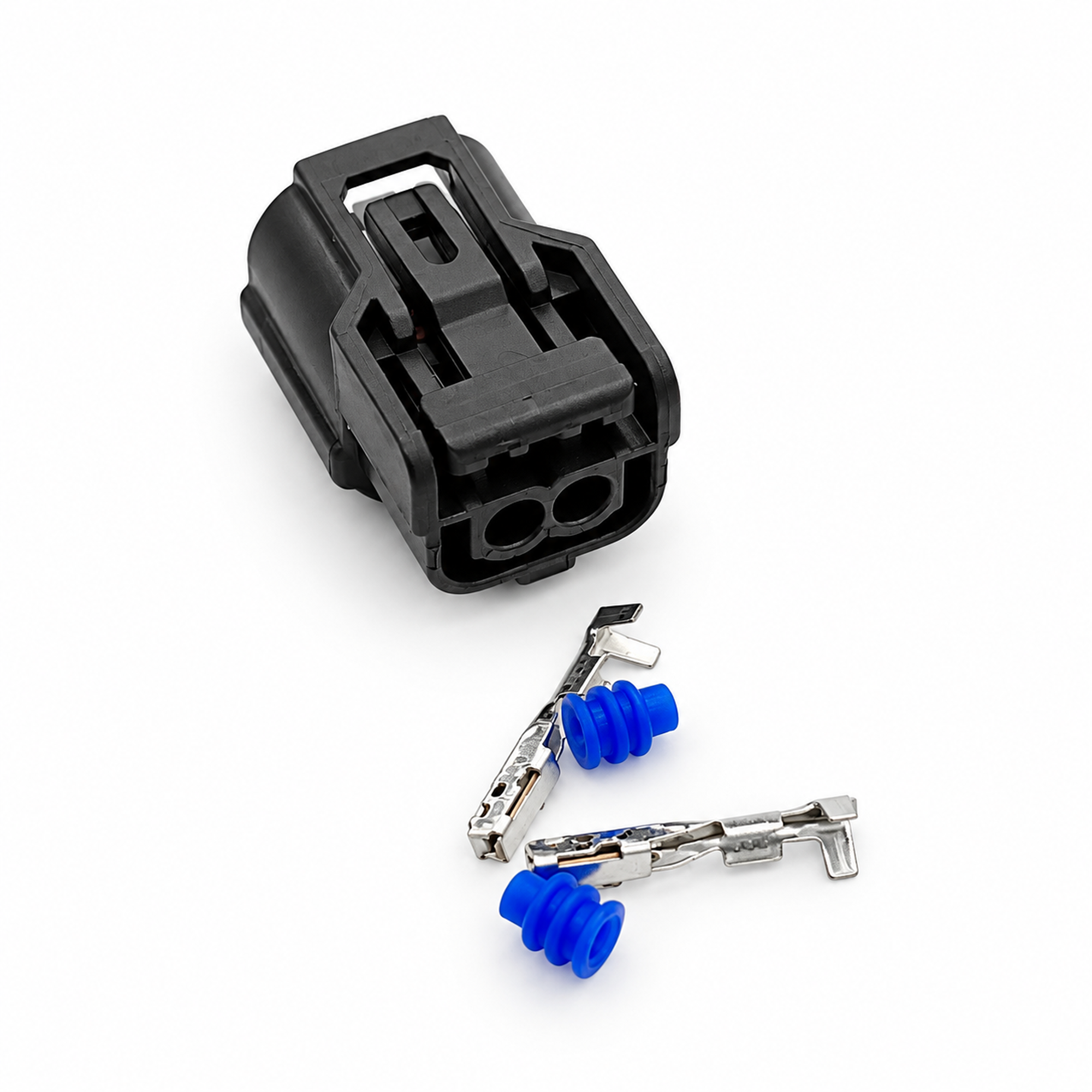 2 Pin VTEC Solenoid Connector Plug Kit for Honda K20 K Series with Terminals & Seals – BA047/2pin – image 2