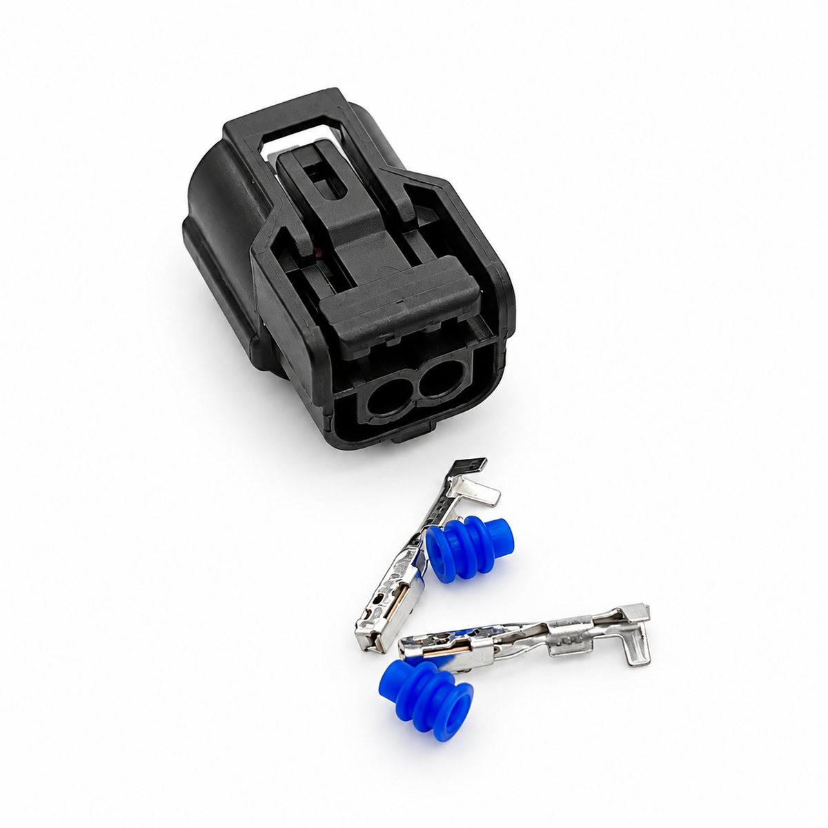 2 Pin VTEC Solenoid Connector Plug Kit for Honda K20 K Series with Terminals & Seals – BA047/2pin – image 2