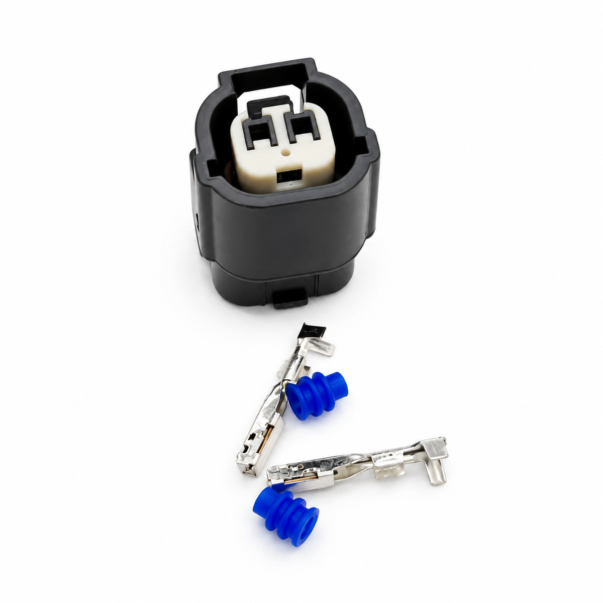 2 Pin VTEC Solenoid Connector Plug Kit for Honda K20 K Series with Terminals & Seals – BA047/2pin – image 3