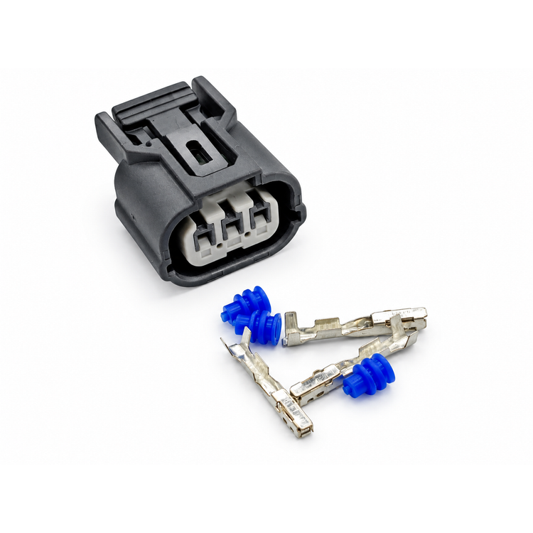 3 Pin Crankshaft Camshaft Sensor Connector Plug Kit for Honda K24 Engine – BA048/3pin – image 2