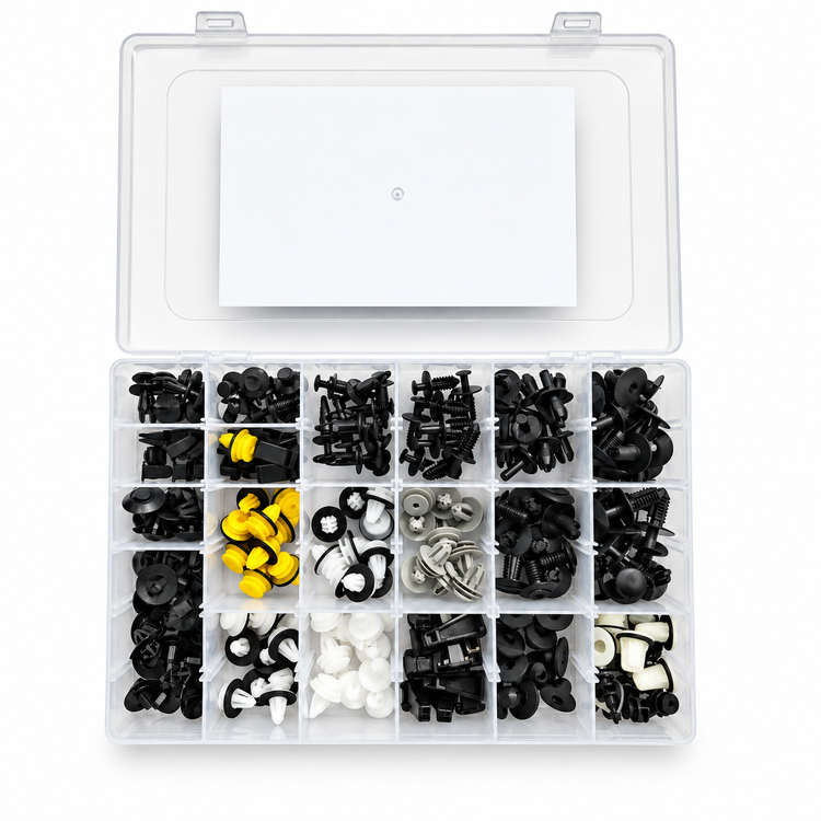 210pcs Mercedes Sprinter Van Automotive Trim Clip Assortment Kits Push Fastener Rivet Bumper Panel
