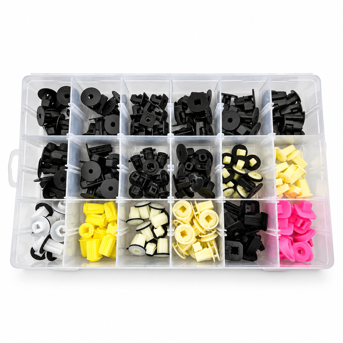 180pcs Clips for Toyota, Lexus, Honda, Nissan, Mazda - Automotive Trim Assortment Kit – BA062/180pcsToyotaClips – image 1
