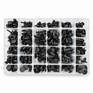 280pcs Clips for Mercedes-Benz Automotive Trim Assortment Kit Push Fasteners Rivet Bumper – BA063/280pcsMercClips – image 1