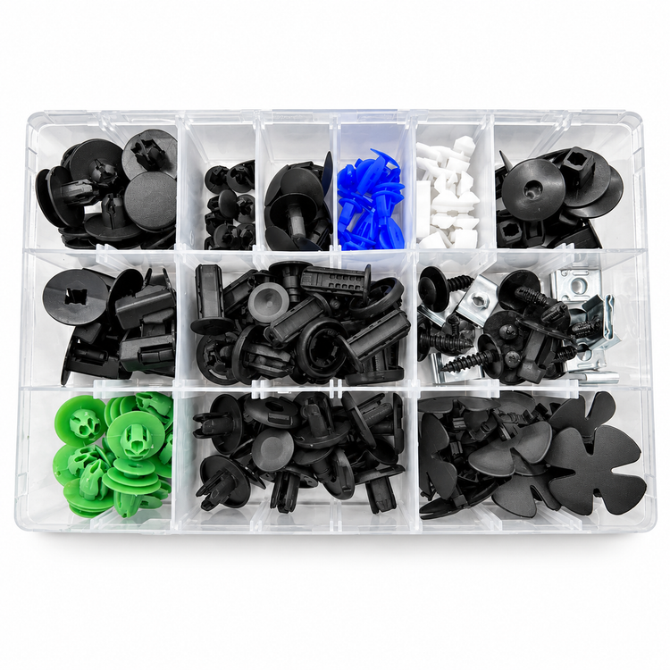 130pcs Clips for Honda Civic - Automotive Trim Assortment Kit Push Fasteners Rivet Bumper – BA066/130pcsHondaClips – image 1