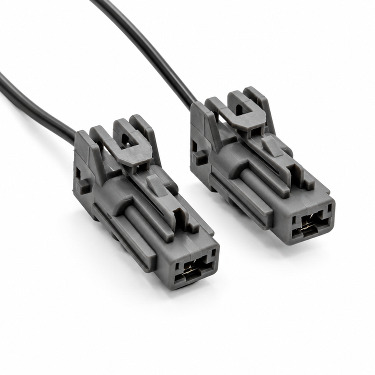 2pcs Starter Motor Solenoid Connector Plug Prewired for Hyundai Sonata Kia Sorento 1 Pin – BA169/2pcs-Cable – image 1