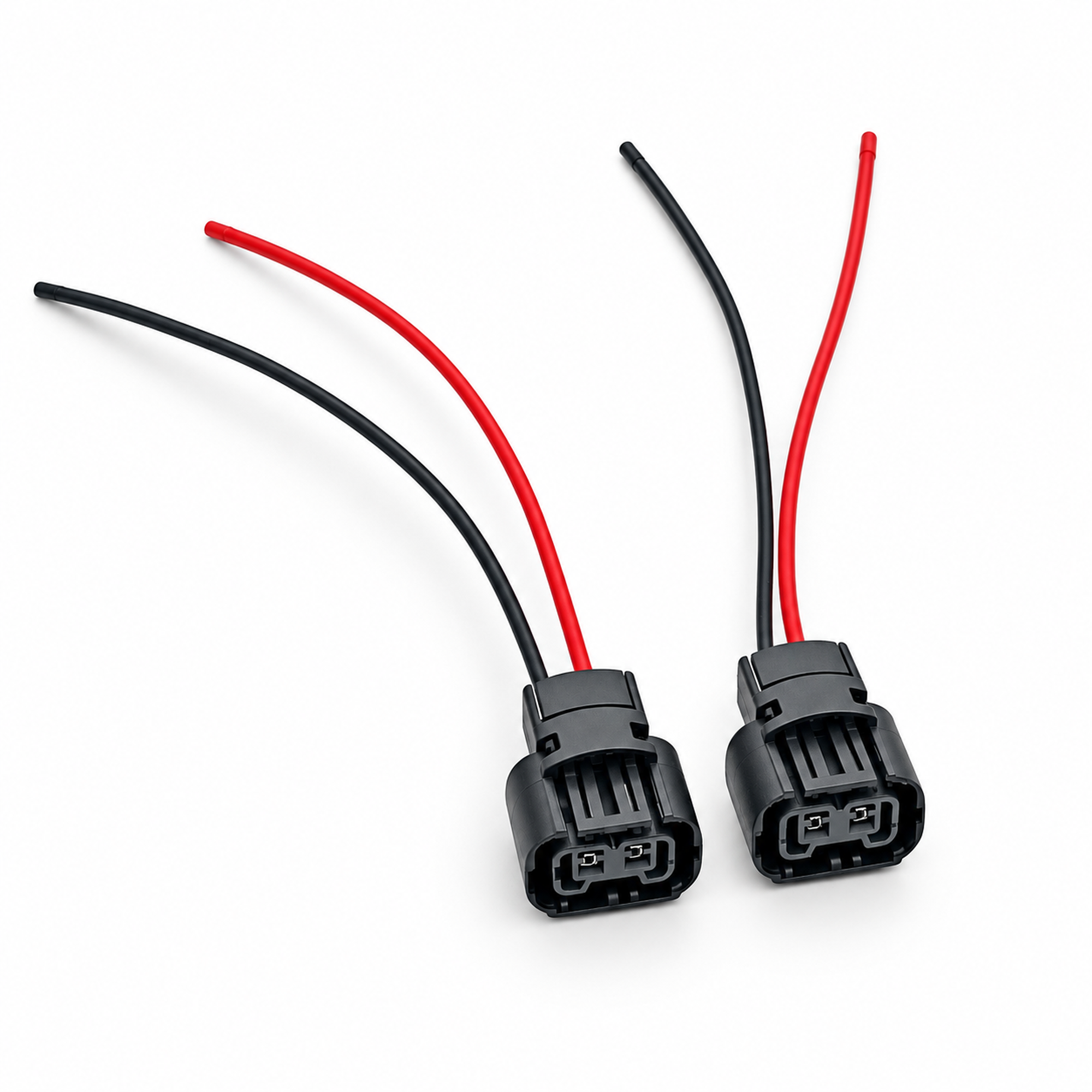 2pcs 5202 2504 PS24W Fog Light Female Connector Plug Prewired Wiring Harness 2 Pin – BA171/2pcs – image 2