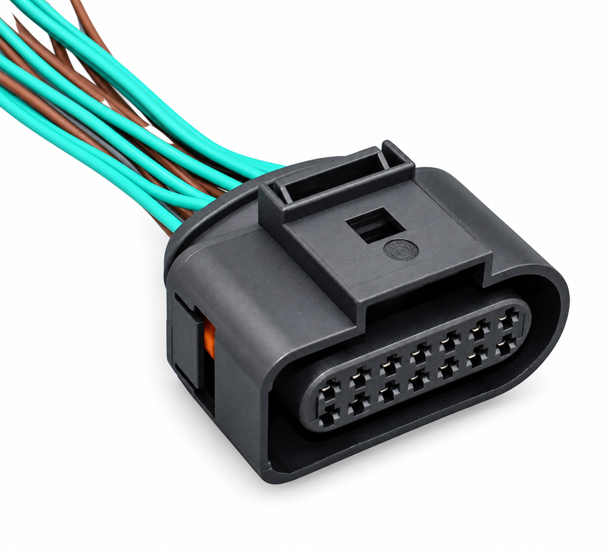 14 Pin Electrical Connector Female Plug For Audi Seat Skoda VW 6X0973717