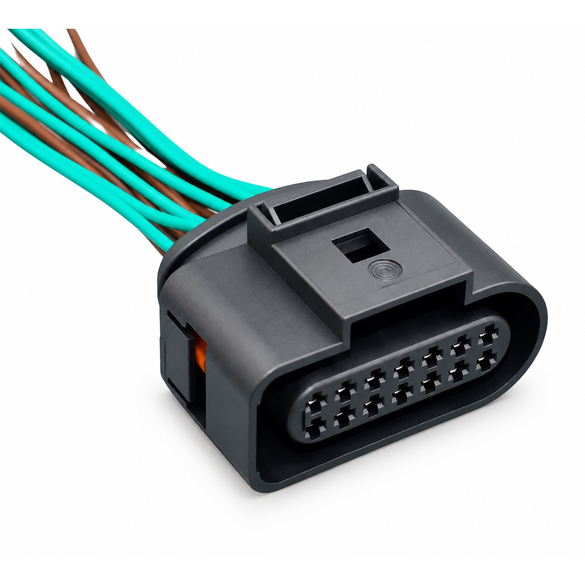 14 Pin Electrical Connector Female Plug For Audi Seat Skoda VW 6X0973717 – BAG-06/cable – image 1