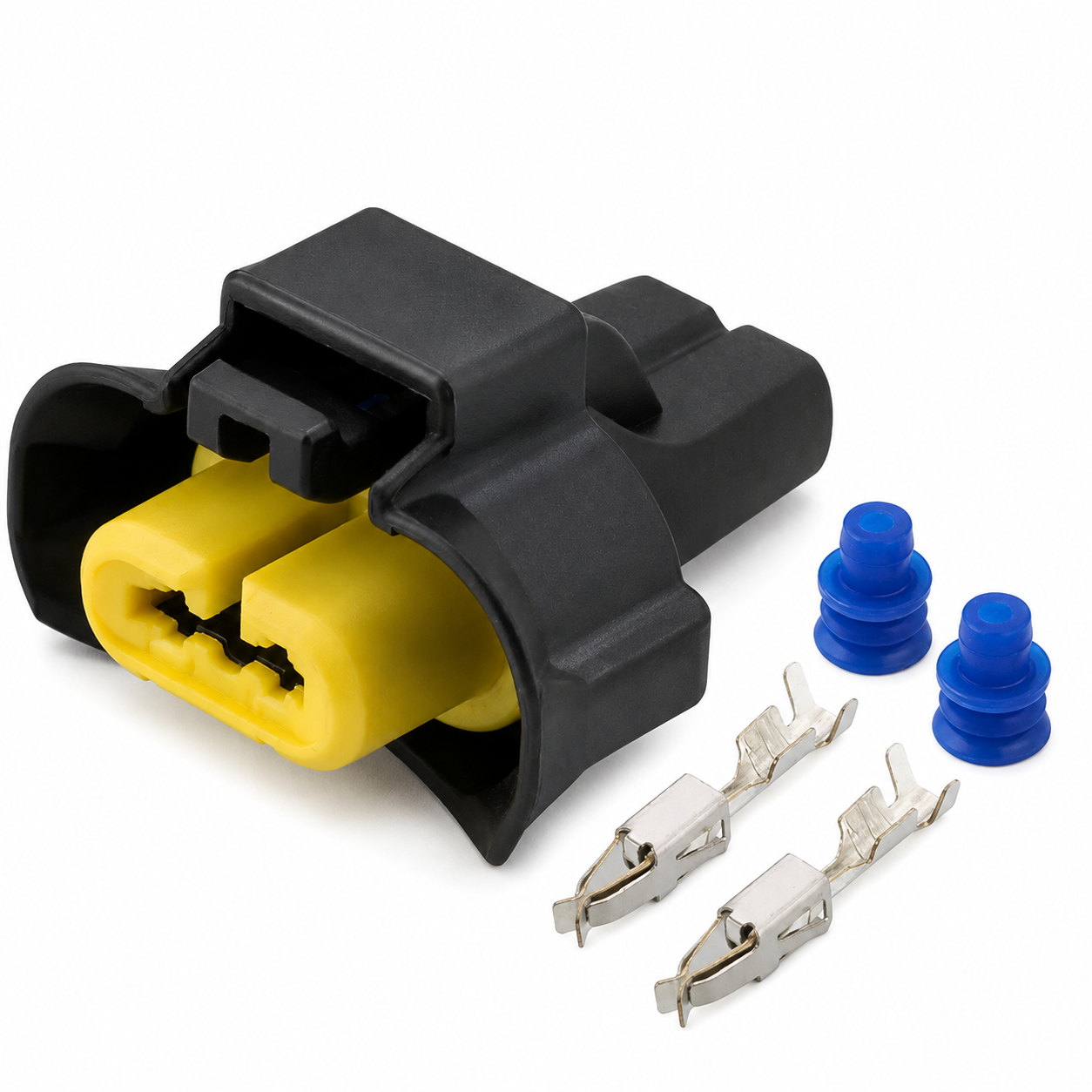 2pin Plug Female Connector for Delphi H8 H11 Fog Lamp for Nissan Teana Qashqai Tiida