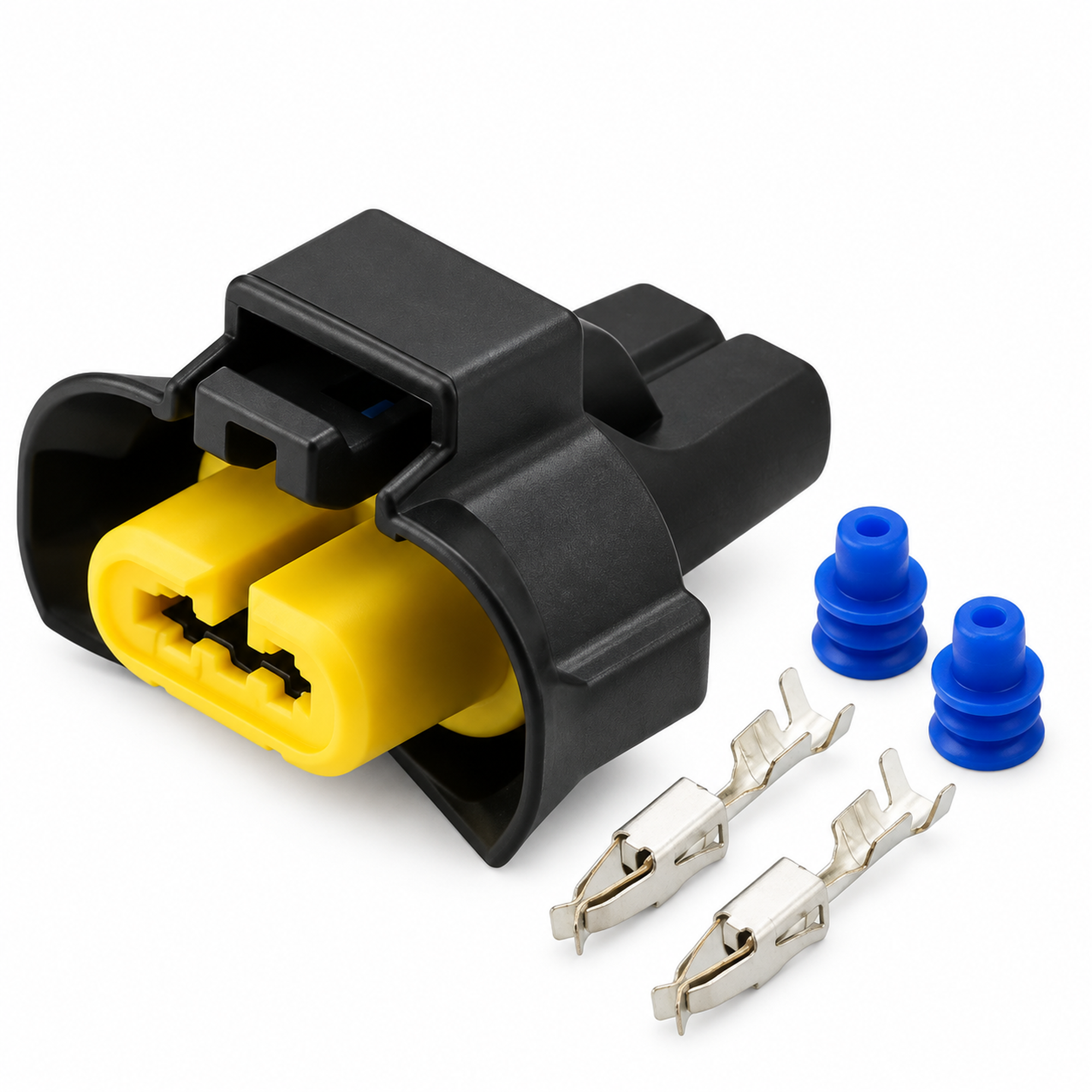 2pin Plug Female Connector for Delphi H8 H11 Fog Lamp for Nissan Teana Qashqai Tiida – BAG/100/2pin – image 5