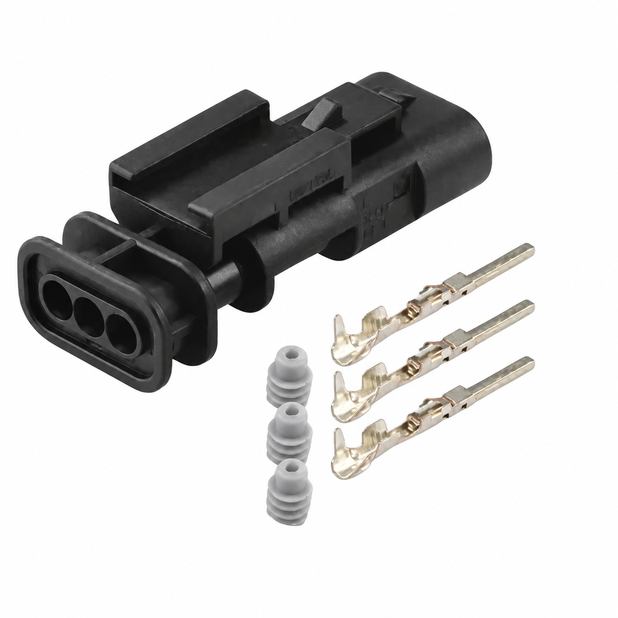3 Pin Connector & Pins for Ford Land Rover Freelander Jaguar Parking Sensor Electric Eye Plug – BAG/103/3pin – image 1