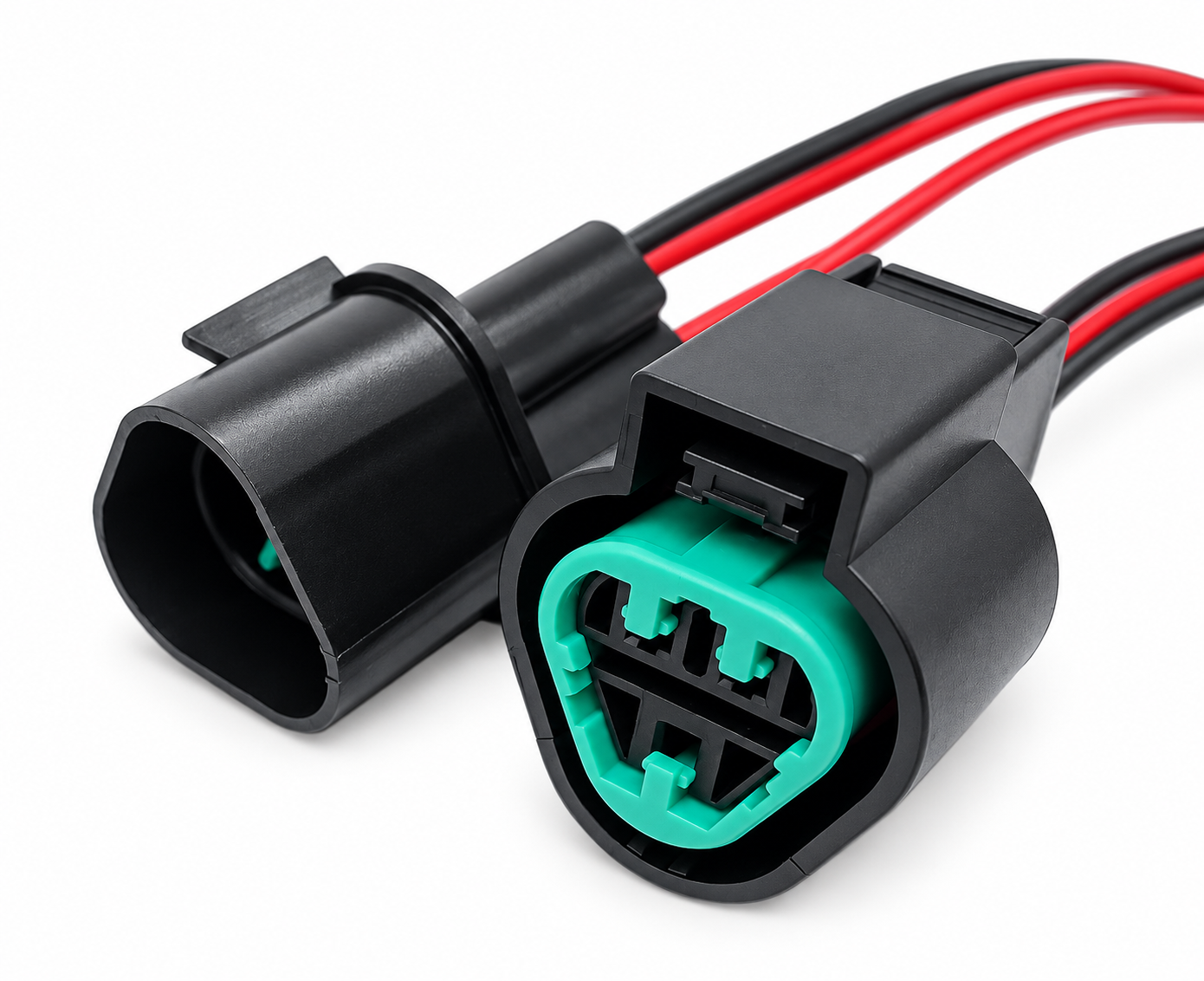 3 Pin Electrical Connector Wiring Harness Plug Set Headlight Sensor for KIA Hyundai PB621-03020 PB625-03027