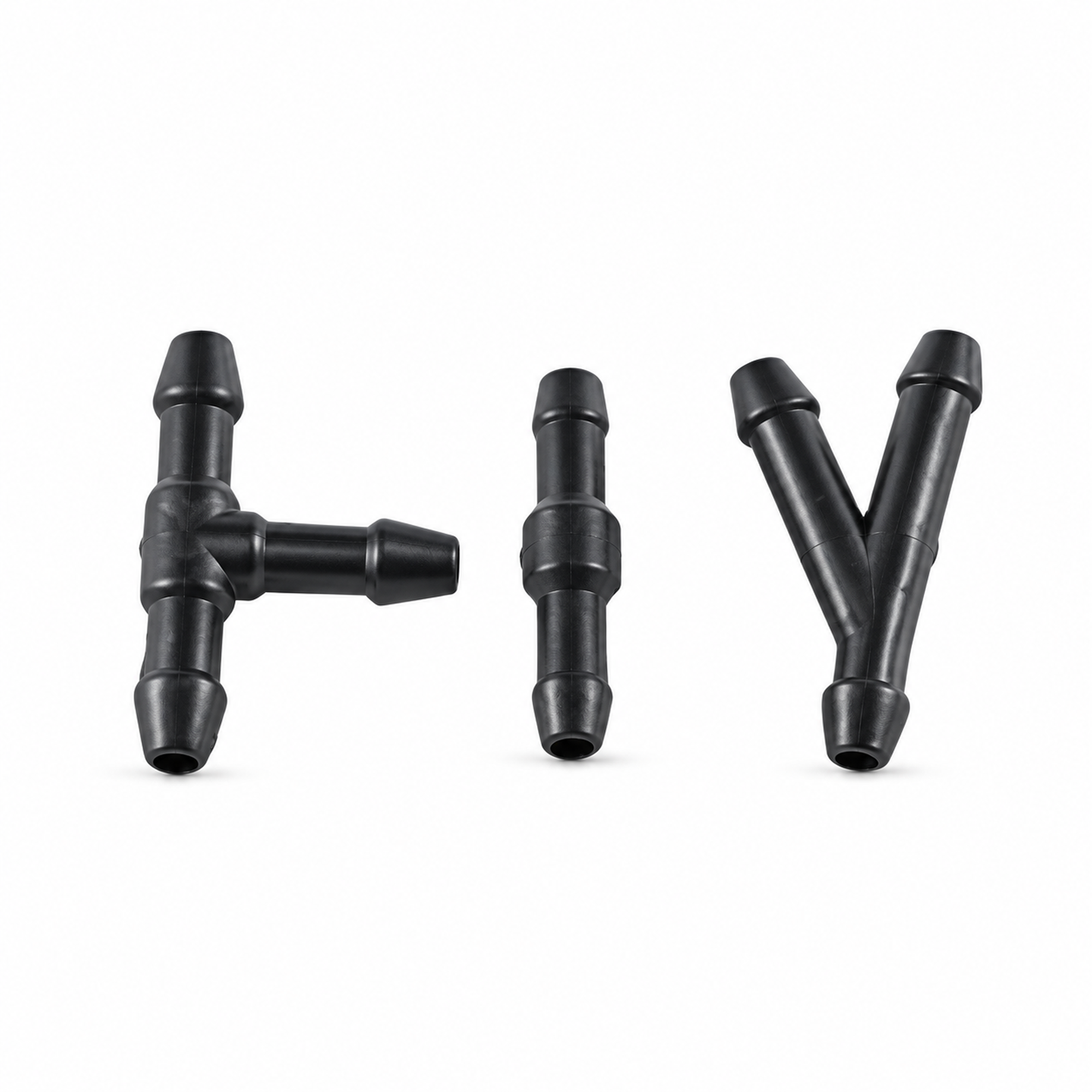 18 Universal Windscreen Washer Pump Plastic Joiner Pipe Connector Adapter Barbed – BAG/202/Join/18pc – image 1