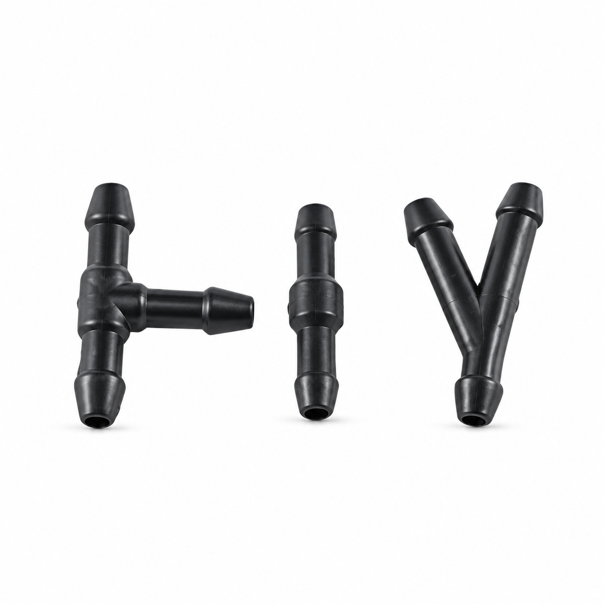 18 Universal Windscreen Washer Pump Plastic Joiner Pipe Connector Adapter Barbed – BAG/202/Join/18pc – image 1