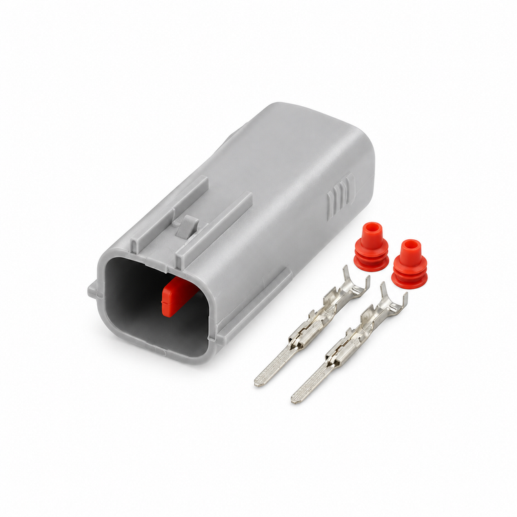 2 Pin Automotive Connector Kit for Sumitomo DL Sealed Series 6195-0006 6189-0176 – BAG/207/2pin/MnFset – image 2