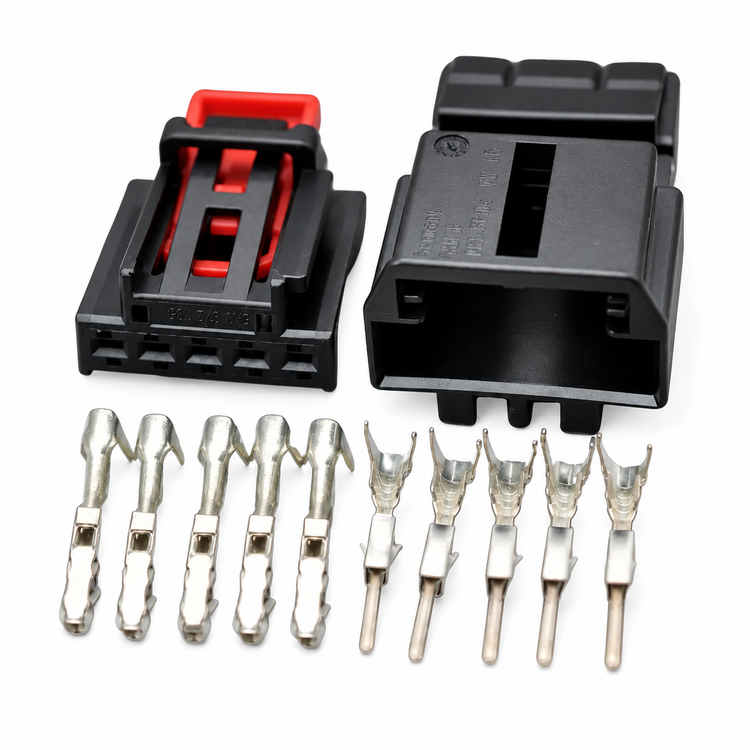 5 Pin Male & Female Taillight Connector Kit for VW Golf Tiguan Passat 5K0972705 5G0972715 – BAG/221/5Pin/M+F/Pair – image 1