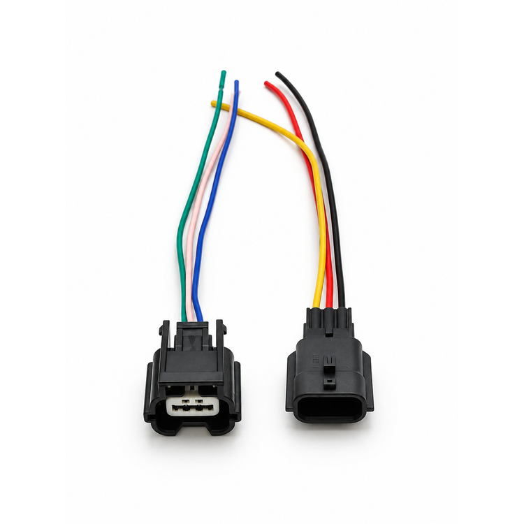 3 PIN Plug Connector Male Female PDC Sensor Crank AC For Yazaki Nissan Honda – BAG-31/M+F-cable – image 3
