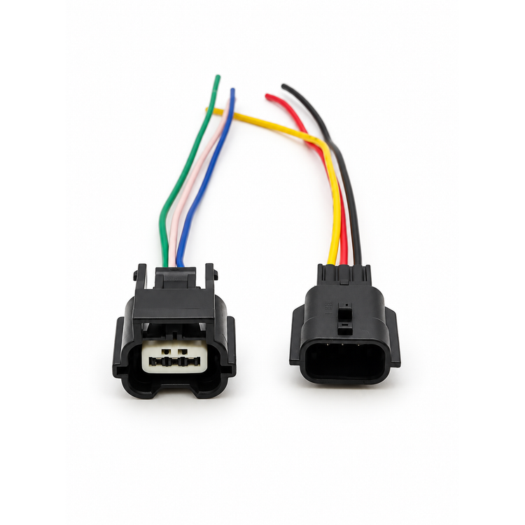 3 PIN Plug Connector Male Female PDC Sensor Crank AC For Yazaki Nissan Honda – BAG-31/M+F-cable – image 4
