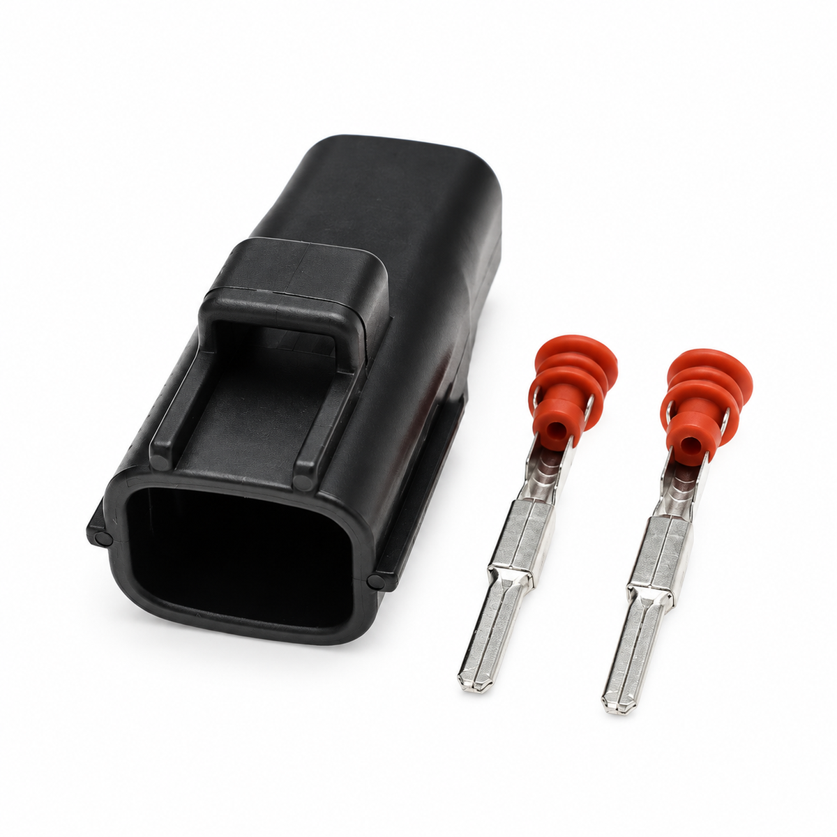 2 Pin Way 2.2MM Series Female Male Sealed Waterproof Sheath Automotive Plug Socket Connector – BAG-313/2pin – image 1