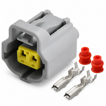 1 Set 2 Pin Tyco Socket Waterproof Cable Connector 1.8 MM Plug Fit For Toyota Camry Corolla Water Temperature Sensor 178390-1