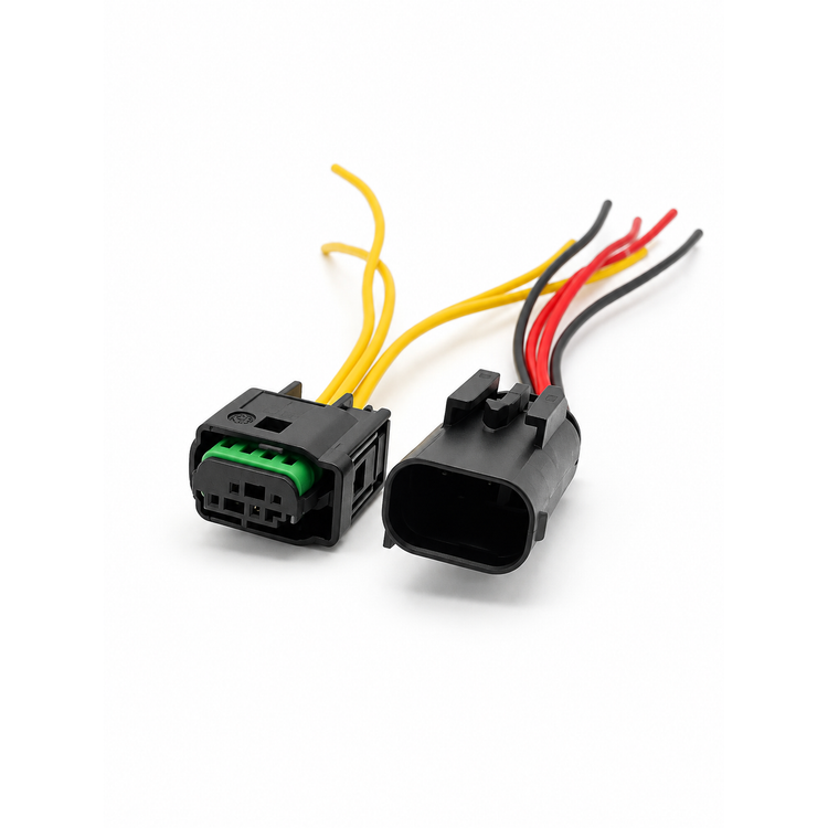 4PIN Male Female Set Plug Connector For Audi Ford VW Oxygen Sensor AV 8E0971934 – BAG-62/M+Fcable – image 3