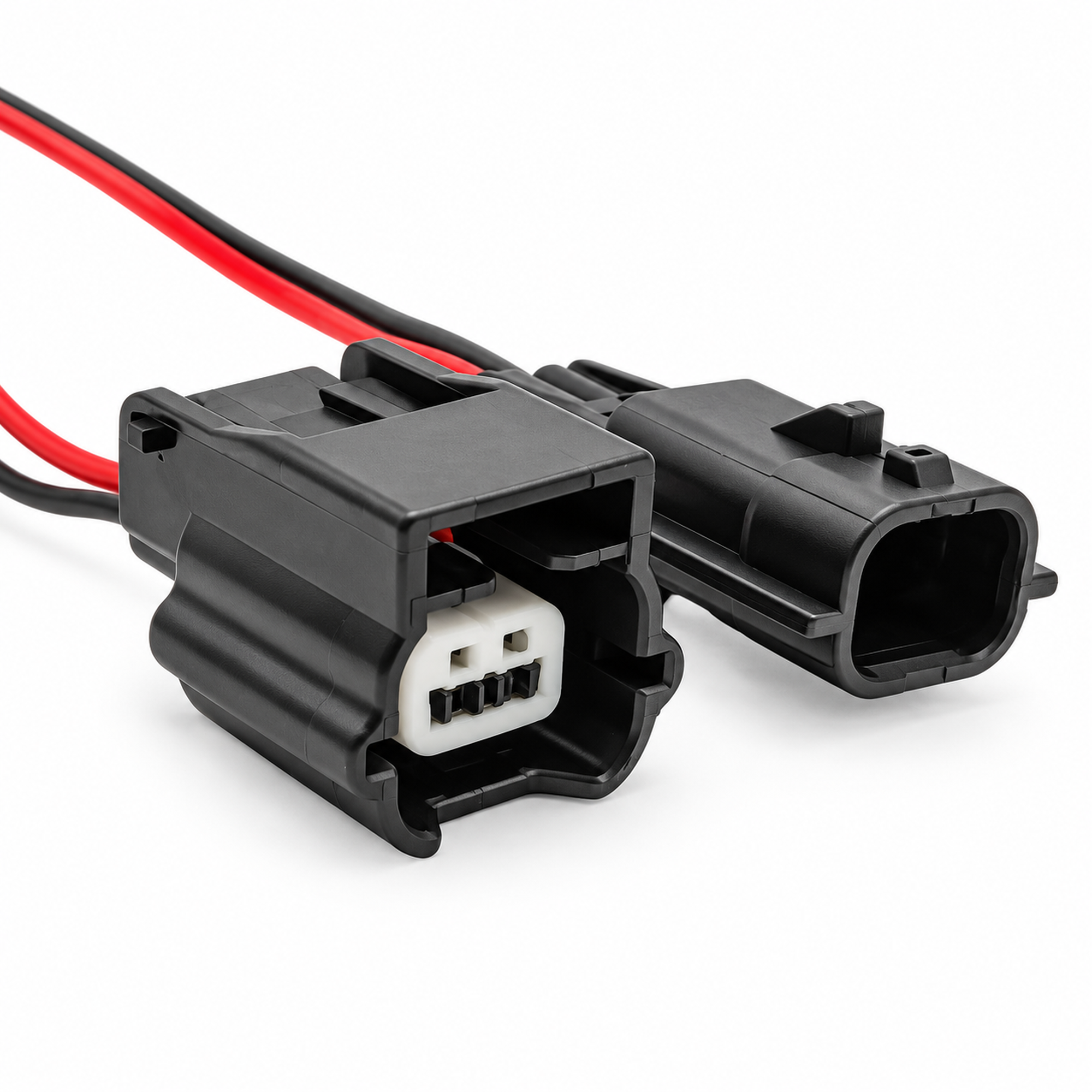2 pin Connector Plug Prewired ABS 7282-8851-30 / 7283-8851-30 / 90980-38851 – BAG-65/M+Fcable – image 7