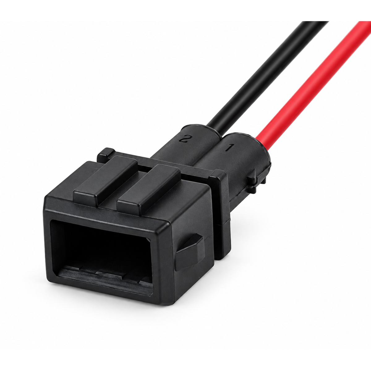 2 pin Connector Prewired Fits VW Fog Light Lamp Male Female 357972762 357972752 – BAG-67/M+Fcables – image 1