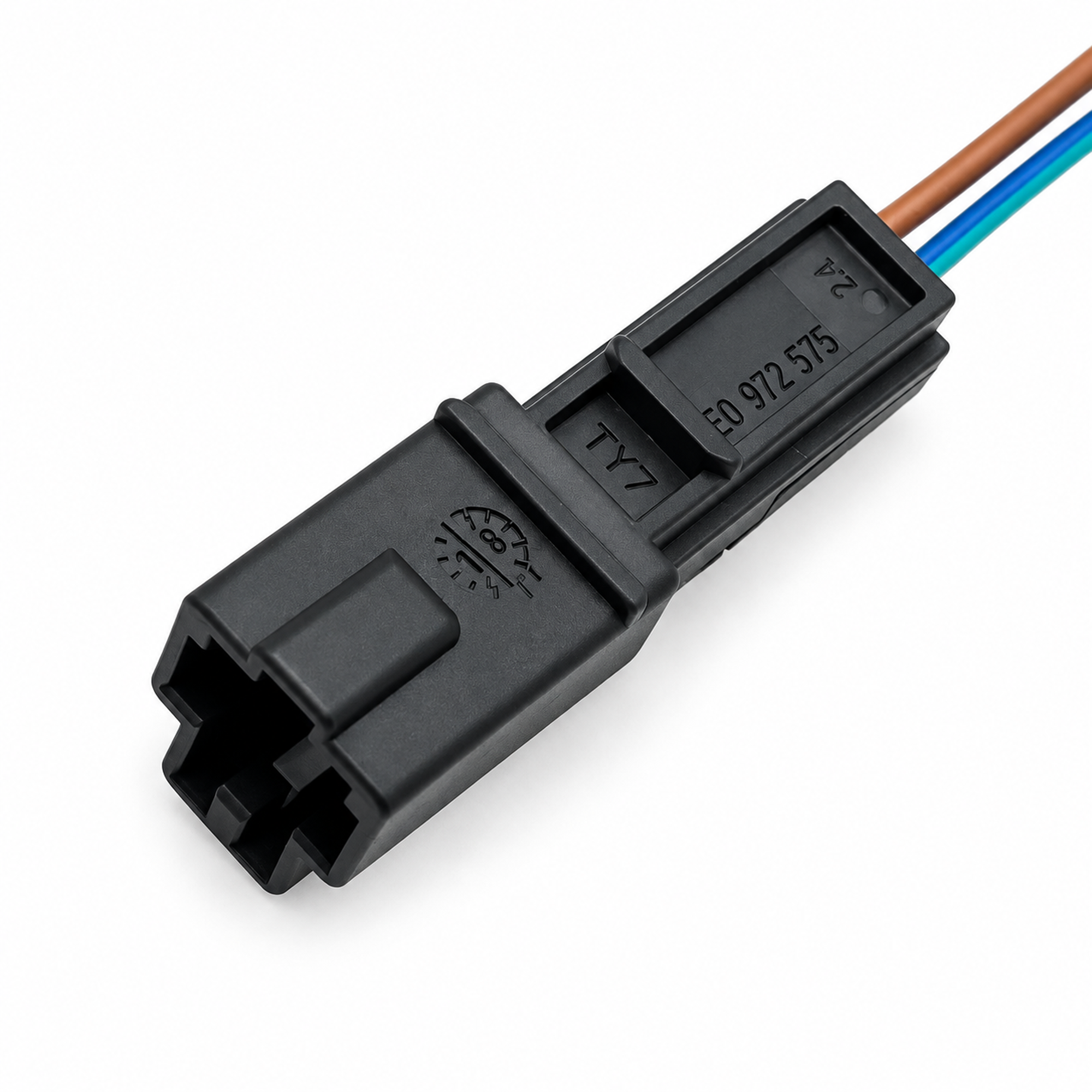 2 Pin Male & Female Pre-wired Connector Plug Set for Audi A4 8W B9 16-On 8W0971832 8W0972575 – BAG/68/2pin – image 2