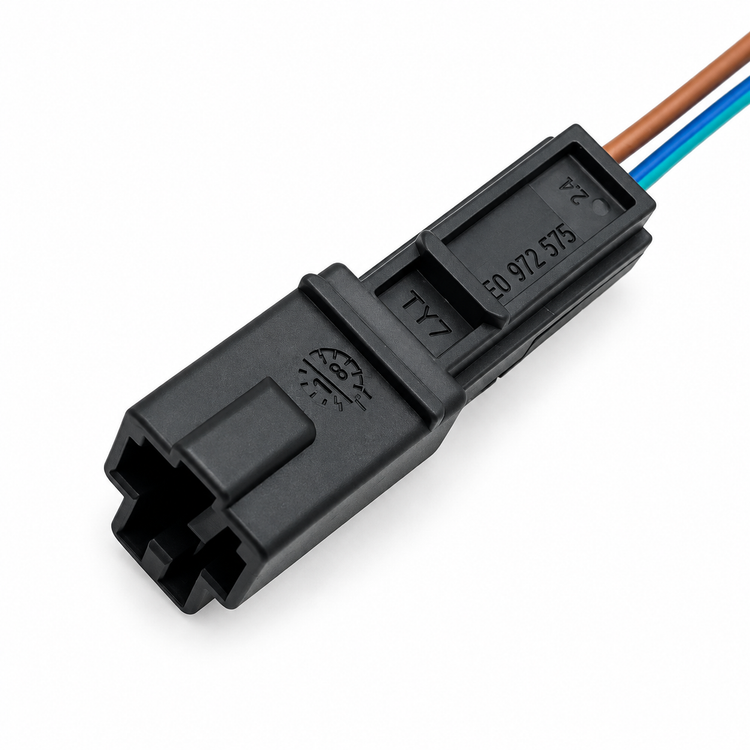 2 Pin Male & Female Pre-wired Connector Plug Set for Audi A4 8W B9 16-On 8W0971832 8W0972575 – BAG/68/2pin – image 2