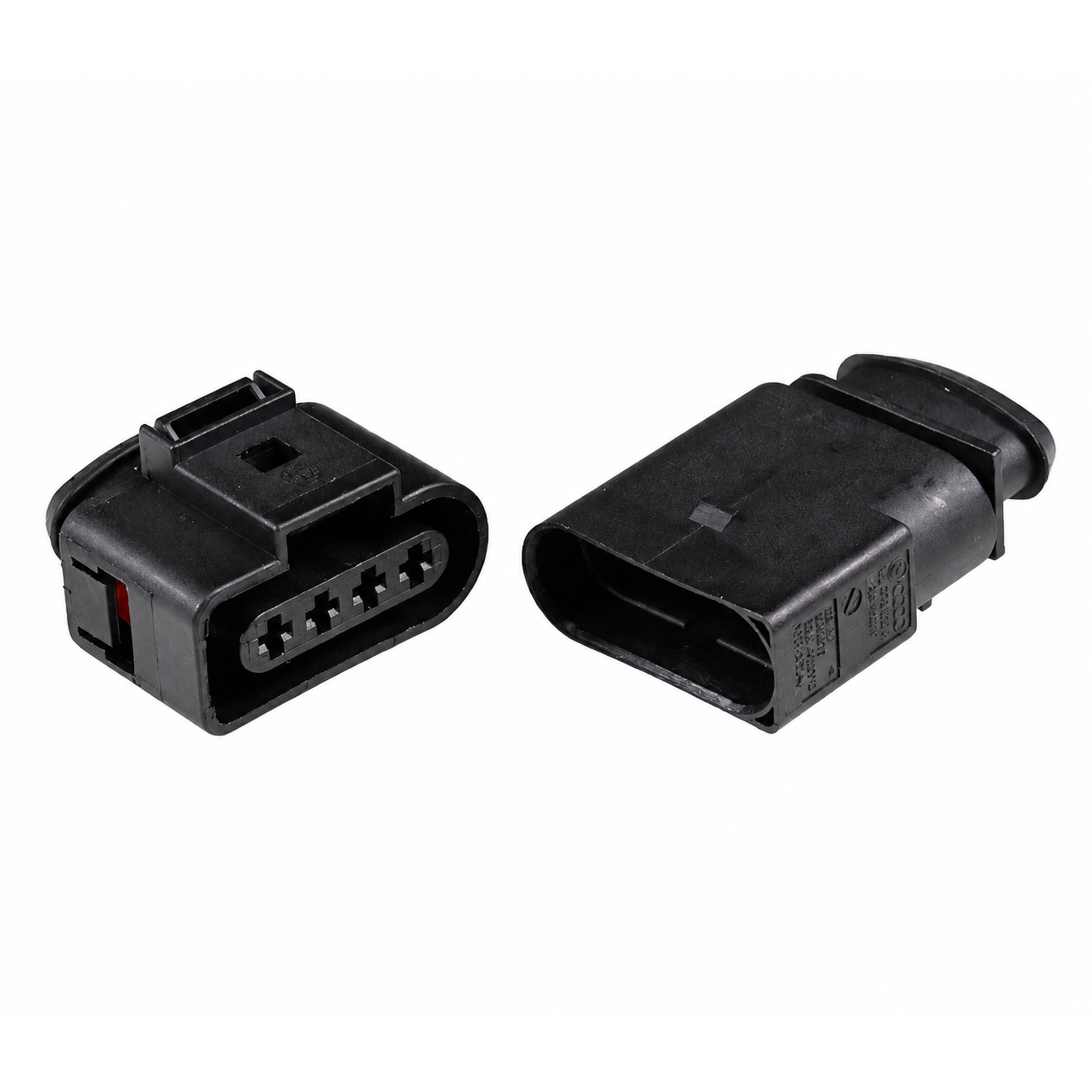 4 Pin Ignition Connector Male Female 1J0973824 & 1J0973724 For VW Audi Skoda – BAG-70/M+F-4pin – image 2
