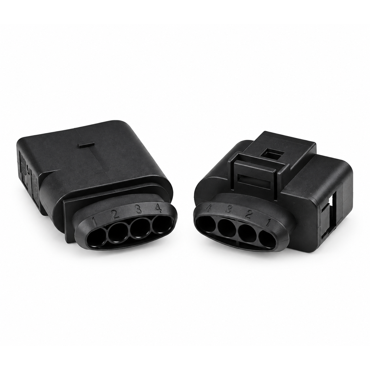 4 Pin Ignition Connector Male Female 1J0973824 & 1J0973724 For VW Audi Skoda – BAG-70/M+F-4pin – image 4