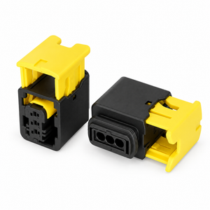 3 Pin Cable Mount Socket Automotive Wire Connector for TE Connectivity HDSCS 1-1418448-1 – BAG/80/3pin – image 1