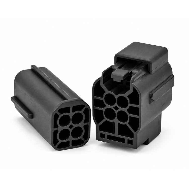 4 PIN Connector Plug Socket for Denso 174257-2 For Mazda Nissan Oxygen Sensor – BAG/82/MnFpair/4pin – image 1