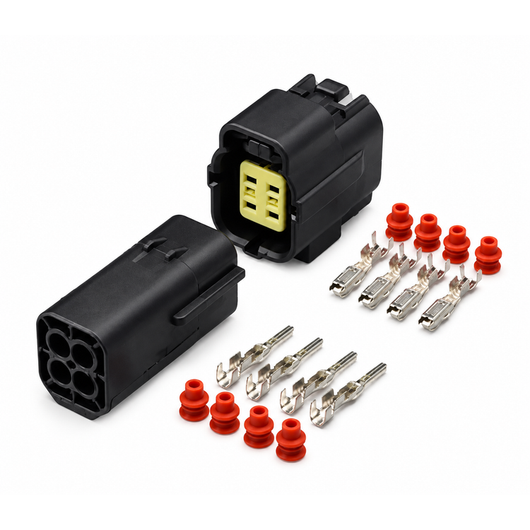 4 PIN Connector Plug Socket for Denso 174257-2 For Mazda Nissan Oxygen Sensor – BAG/82/MnFpair/4pin – image 4