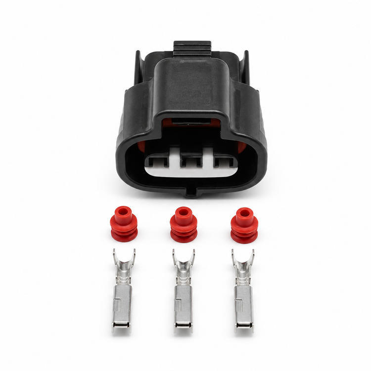 3 Pin Connector Set for Sumitomo Female Toyota VSS 1JZ 2JZ MAP Turbo Sensor – BAG/88/MnFpair/3pin – image 1