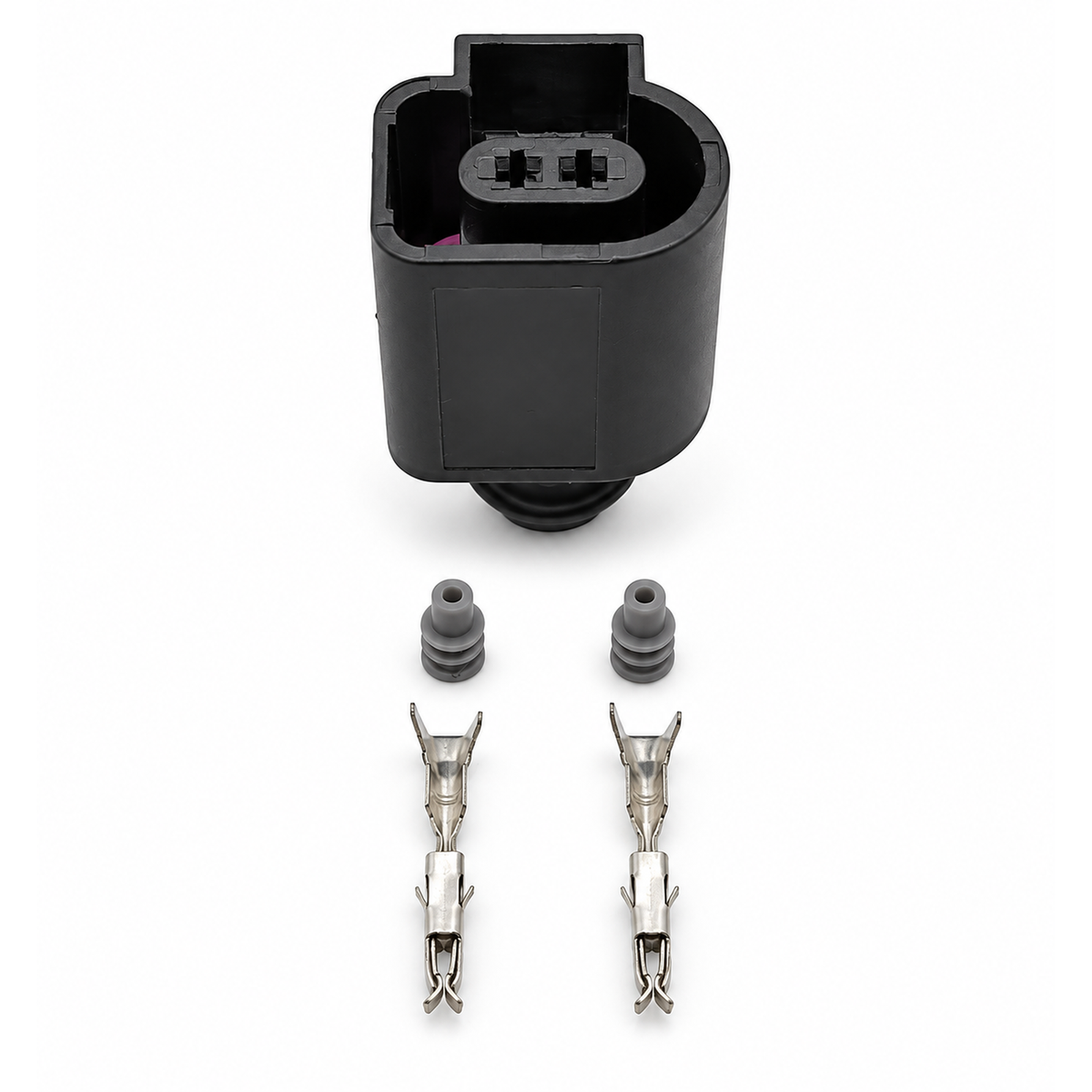 1J0973702 - VW AUDI VAG 2 Pin Female Connector Brake Pad Wear Sensor Plug Repair – BAK/01.Y-1J0973702 – image 3
